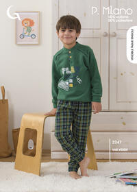 PIGIAMA BAMBINO M/L 2247 Tellini S.r.l. Ingrosso Abbigliamento